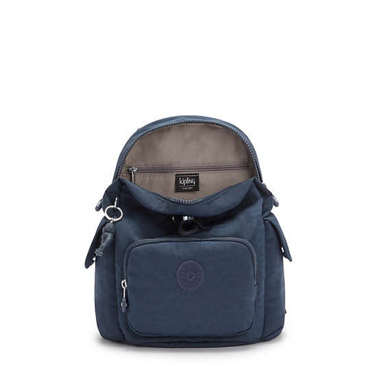 Kipling City Pack Mini Ryggsekk Blå | NO 1727DF